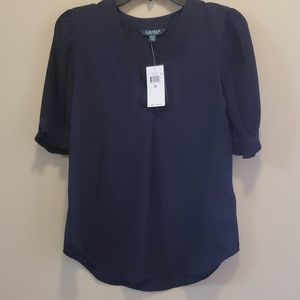 Ralph Lauren Kierma Pleated Sleeve